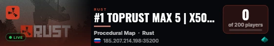#1 TOPRUST MAX 5 | X50/X100 | COPTER | KIT | TP | LOOT+ live status badge