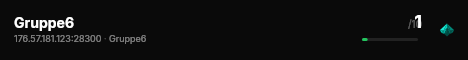 Gruppe6 live status badge