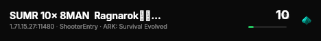 SUMR 10x 8MAN  Ragnarok仙境 - (v361.5) live status badge
