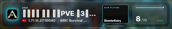 Glass badge preview