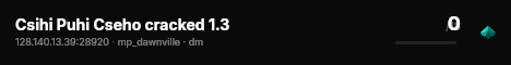 Csihi Puhi Cseho cracked 1.3 live status badge