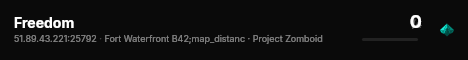 Freedom live status badge