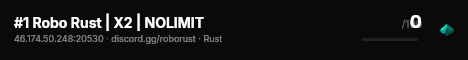 #1 Robo Rust | X2 | NOLIMIT live status badge