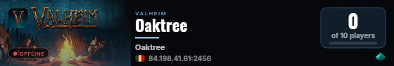 Oaktree live status badge