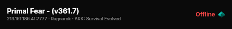 Primal Fear - (v361.7) live status badge