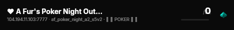 ♥ A Fur's Poker Night Out [18+] live status badge