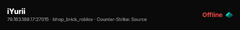 iYurii live status badge