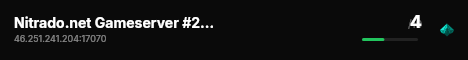 Nitrado.net Gameserver #24453 live status badge