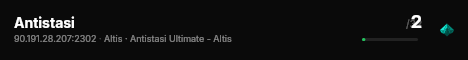 Antistasi live status badge