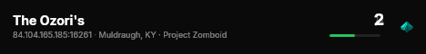 The Ozori's live status badge