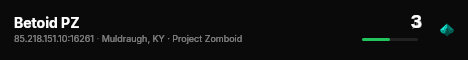 Betoid PZ live status badge