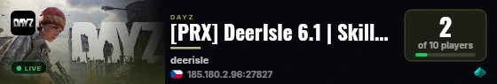 [PRX] DeerIsle 6.1 | Skills | AI Survivors | Quests | Base live status badge