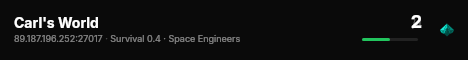 Carl's World live status badge
