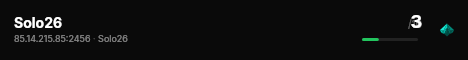 Solo26 live status badge