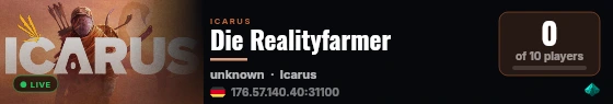 Die Realityfarmer live status badge