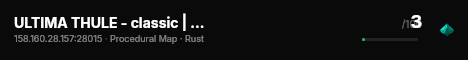 ULTIMA THULE - classic | no donate | lowcost - live status badge