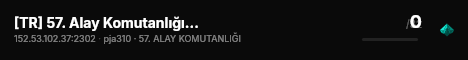 [TR] 57. Alay Komutanlığı Coop Sunucusu | TS:57AlayRP live status badge