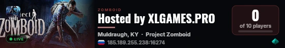 Hosted by XLGAMES.PRO live status badge