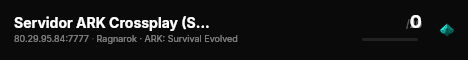 Servidor ARK Crossplay (Steam/Epic) - (v361.7) live status badge