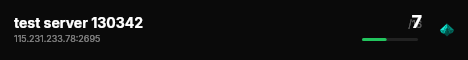 test server 130342 live status badge