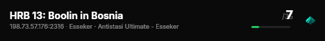 HRB 13: Boolin in Bosnia live status badge