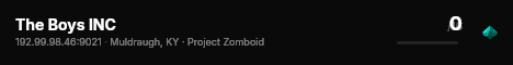 The Boys INC live status badge