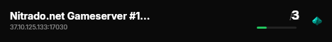 Nitrado.net Gameserver #10877 live status badge