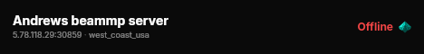 Andrews beammp server live status badge