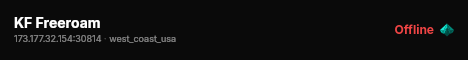 KF Freeroam live status badge