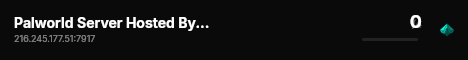 Palworld Server Hosted By Host Havoc live status badge