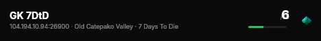 GK 7DtD live status badge
