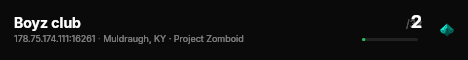 Boyz club live status badge