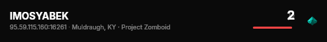 IMOSYABEK live status badge