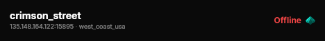 crimson_street live status badge