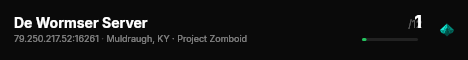De Wormser Server live status badge