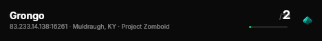 Grongo live status badge
