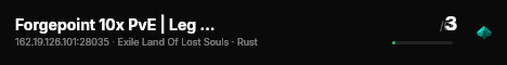 Forgepoint 10x PvE | Leg Items | Mythic Weapons | Raid Bases live status badge