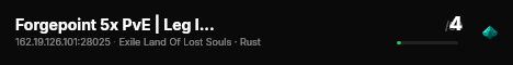 Forgepoint 5x PvE | Leg Items | Mythic Weapons | Raid Bases live status badge