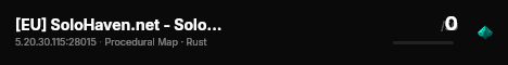 [EU] SoloHaven.net - Solo Only - Vanilla 1x - Night Protection live status badge