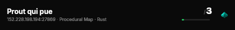 Prout qui pue live status badge