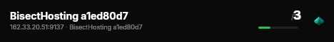 BisectHosting a1ed80d7 live status badge