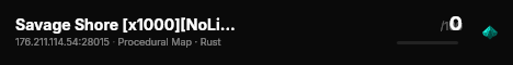 Savage Shore [x1000][NoLiMit] live status badge