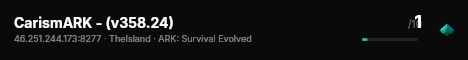 CarismARK - (v358.24) live status badge