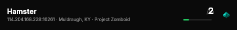 Hamster live status badge