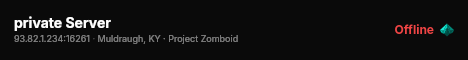 private Server live status badge