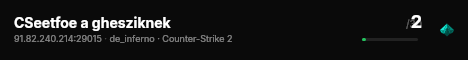 CSeetfoe a ghesziknek live status badge