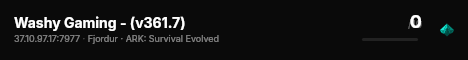 Washy Gaming - (v361.7) live status badge