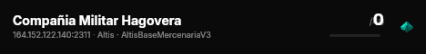 Compañia Militar Hagovera live status badge
