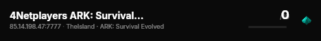 4Netplayers ARK: Survival Evolved Server - (v361.7) live status badge