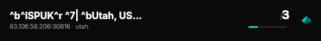 ^b^lSPUK^r ^7| ^bUtah, USA ^7| ^b2 Vehicles ^7| ^bVanilla live status badge